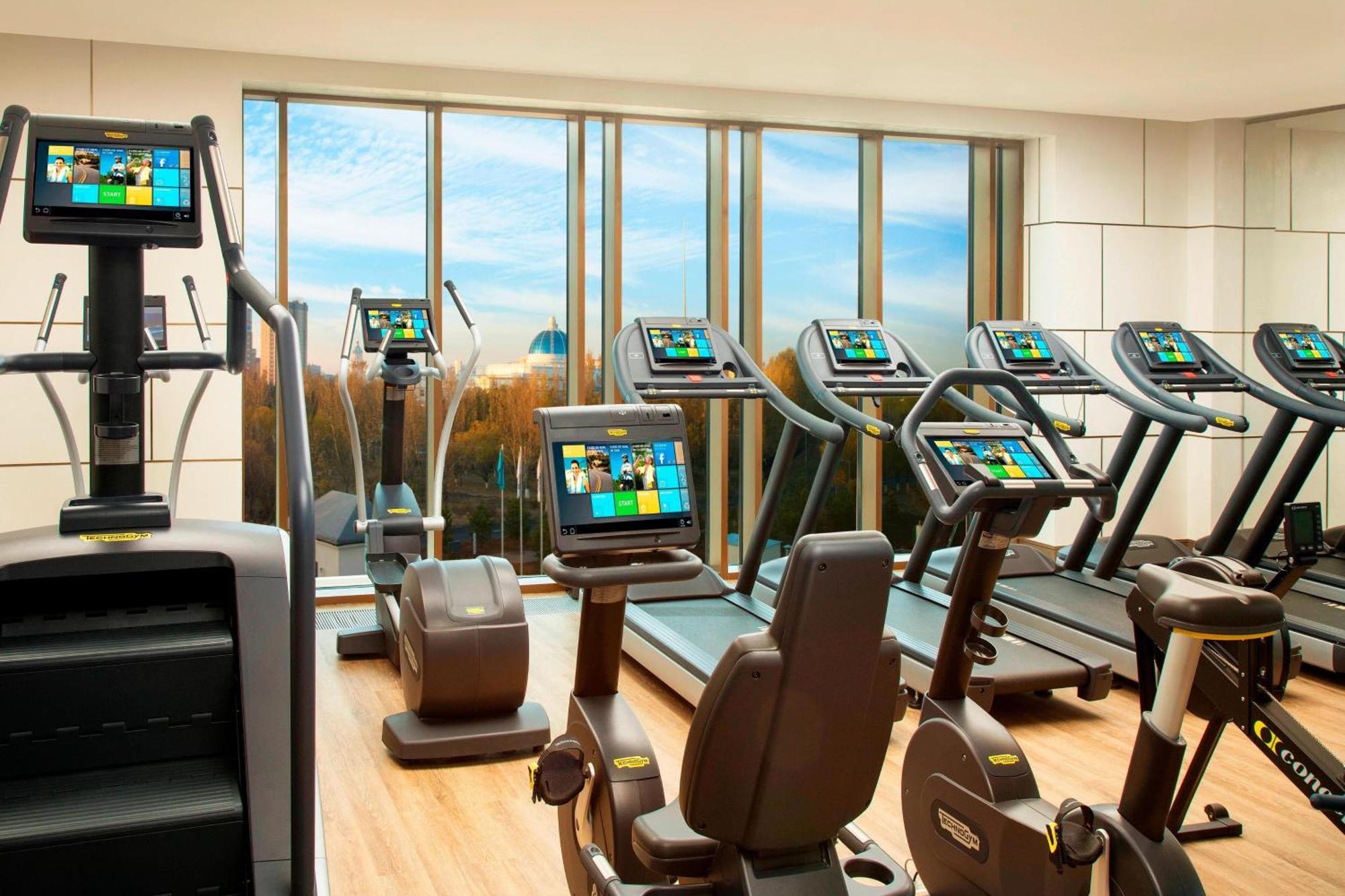 The St. Regis Astana Ξενοδοχείο Εξωτερικό φωτογραφία The Fitness Centre